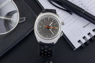 Thumbnail von Omega Genève Chronostop Chronograph Handaufzug Herrenuhr 145.010 Vintage Klassiker