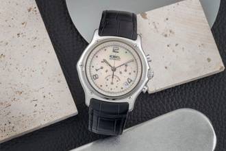 Thumbnail von Ebel 1911 Chronograph 18K (0,750) Weissgold MOP Dial Limited Edition Box