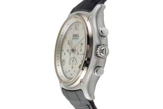 Thumbnail von Ebel 1911 Chronograph 18K (0,750) Weissgold MOP Dial Limited Edition Box