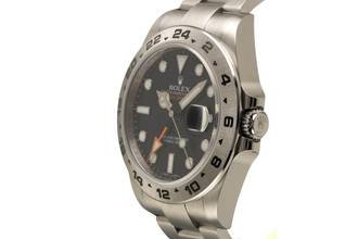 Thumbnail von Rolex Explorer II Black Dial Edelstahl Automatik Herrenuhr Ref. 216570 B&P 2016