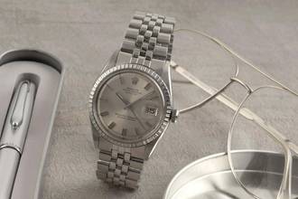 Thumbnail von Rolex Datejust 36 Silver Dial Oyster Edelstahl Automatik Ref. 1603 Klassiker