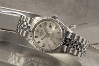 Thumbnail von Rolex Datejust 36 Silver Dial Oyster Edelstahl Automatik Ref. 1603 Klassiker