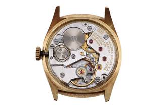 Thumbnail von Rolex Cellini White Dial Lady 18k (0,750) Gold Handaufzug Damenuhr Ref. 4129