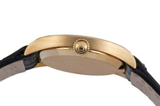 Thumbnail von Rolex Cellini White Dial Lady 18k (0,750) Gold Handaufzug Damenuhr Ref. 4129