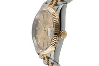 Thumbnail von Rolex Datejust 36 Stahl / Gold Automatik Gold Dial Herrenuhr Ref. 126233
