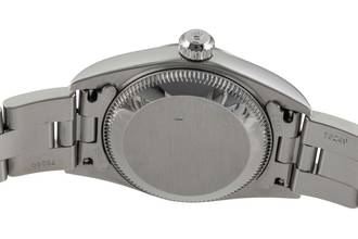 Thumbnail von Rolex Oyster Perpetual Black Dial Edelstahl Automatik Damenuhr Ref. 76080