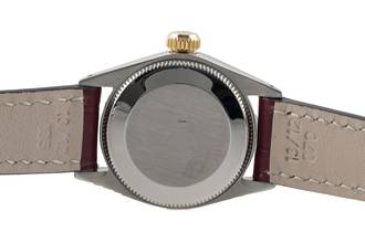 Thumbnail von Rolex Oyster Perpetual Stahl / Gold Automatik Damenuhr Ref. 6619 Vintage