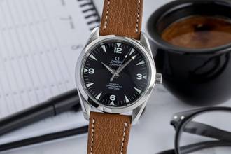  Omega Seamaster Railmaster Stahl Automatik Herrenuhr Ref. 2803.52.37 B&P 
