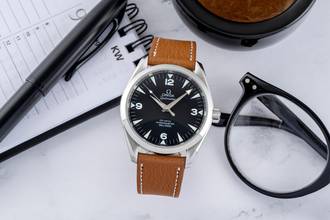 Thumbnail von Omega Seamaster Railmaster Stahl Automatik Herrenuhr Ref. 2803.52.37 B&P