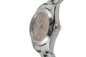 Thumbnail von Rolex Oyster Perpetual Salmon Dial Edelstahl Automatik Ref. 76080 Papiere 2000