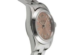 Thumbnail von Rolex Oyster Perpetual Salmon Dial Edelstahl Automatik Ref. 76080 Papiere 2000