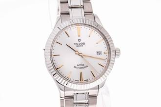 Thumbnail von Tudor Style Silver 38 – 12510 – NEW – 03/2022 Full Set