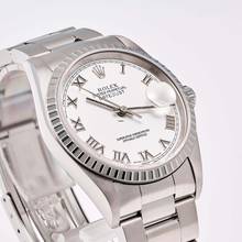 Thumbnail von Rolex Datejust 36 White Roman Dial – 16220 – like NEW