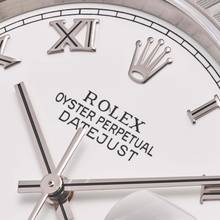Thumbnail von Rolex Datejust 36 White Roman Dial – 16220 – like NEW