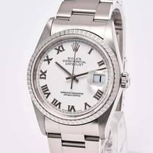  Rolex Datejust 36 White Roman Dial – 16220 – like NEW 