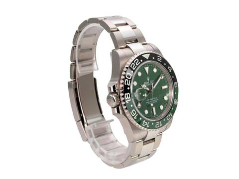  Rolex GMT-Master II Weißgold 126729VTNR Green 