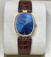 Thumbnail von Patek Philippe Ellipse d'Or Yellowgold 18KT. Top Condition 23x28mm hand winding