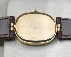 Thumbnail von Patek Philippe Ellipse d'Or Yellowgold 18KT. Top Condition 23x28mm hand winding