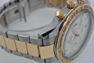 Thumbnail von Omega Speedmaster '57 1957 Co-Axial Chronograph 33120425102001 Steel Gold 18k