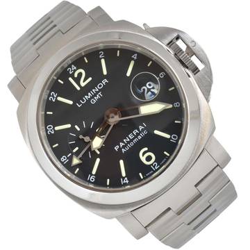  Panerai Luminor 44MM GMT PAM00297 automatic Full Set TOP Condition 