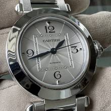 Thumbnail von Cartier Pasha Classic Medium 4327 Automatic 35MM Full Set TOP Condition