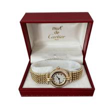 Thumbnail von Cartier Colisee Paris 881092 Ladies 24MM Factory diamonds yellow gold 18KT