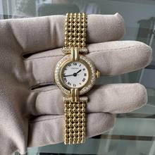 Thumbnail von Cartier Colisee Paris 881092 Ladies 24MM Factory diamonds yellow gold 18KT