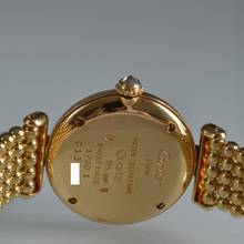 Thumbnail von Cartier Colisee Paris 881092 Ladies 24MM Factory diamonds yellow gold 18KT