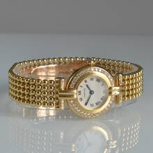 Thumbnail von Cartier Colisee Paris 881092 Ladies 24MM Factory diamonds yellow gold 18KT