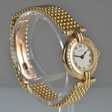 Thumbnail von Cartier Colisee Paris 881092 Ladies 24MM Factory diamonds yellow gold 18KT