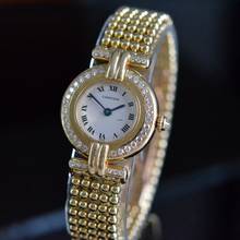 Thumbnail von Cartier Colisee Paris 881092 Ladies 24MM Factory diamonds yellow gold 18KT