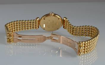 Thumbnail von Cartier Colisee Paris 881092 Ladies 24MM Factory diamonds yellow gold 18KT