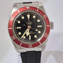 Thumbnail von Tudor Black Bay Steel & Rubber Red Edition 41mm Automatic Complete