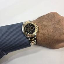 Thumbnail von Rolex Daytona Ouro & Aço Black Dial 40mm Automático Completo