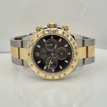Thumbnail von Rolex Daytona Ouro & Aço Black Dial 40mm Automático Completo
