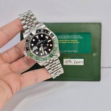  Rolex GMT-Master II Sprite Jubilee 40mm Automático Completo 