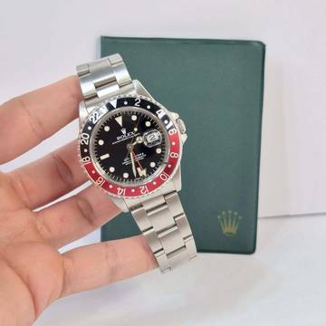  Rolex GMT-Master II Coke 40mm Automático Completo 