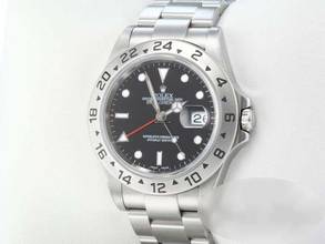 Thumbnail von Rolex Explorer II 16570 T Stahl Automatik 2004 Zweite Zeitzone Edelstahl Stainless Steel Oyster-band Chronometer Black Dial