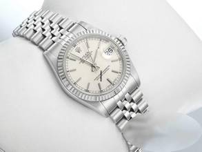 Thumbnail von Rolex Datejust 31 31mm Stahl Weissgold 750 1999 Lc100 Automatik Stainless Steel 18kt White Gold Damen Jubilé-band Chronometer Oyster