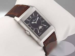 Thumbnail von Jaeger-LeCoultre Reverso Duoface Classic Large Duoface Q3848422 2019 Stahl Handaufzug Steel