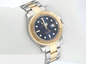 Thumbnail von Rolex Yacht-Master 35mm 1999 Edelstahl Gelbgold 750 Automatik Stainless Steel 18kt Yellow Gold Blue Dial Oyster-band Chronometer