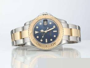 Thumbnail von Rolex Yacht-Master 35mm 1999 Edelstahl Gelbgold 750 Automatik Stainless Steel 18kt Yellow Gold Blue Dial Oyster-band Chronometer