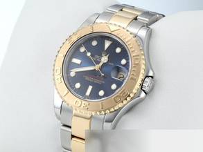 Thumbnail von Rolex Yacht-Master 35mm 1999 Edelstahl Gelbgold 750 Automatik Stainless Steel 18kt Yellow Gold Blue Dial Oyster-band Chronometer