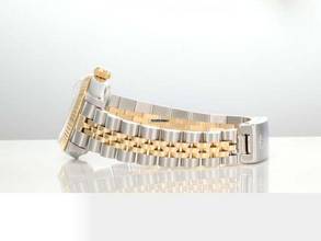 Thumbnail von Rolex Lady-Datejust Edelstahl Gelbgold 750 Diamanten Automatik 18kt Yellow Gold Stahl Stainless Steel Jubilé-band Chronometer Oyster Black Dial