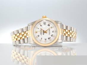 Thumbnail von Rolex Datejust 31 Stahl Gelbgold 750 Diamanten Automatik Gold Stahl Stainless Steel 18kt Yellow Gold Jubilé-band Chronometer Oyster White Dial