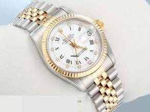 Thumbnail von Rolex Datejust 31 Stahl Gelbgold 750 Diamanten Automatik Gold Stahl Stainless Steel 18kt Yellow Gold Jubilé-band Chronometer Oyster White Dial