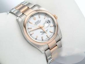 Thumbnail von Rolex Datejust 36mm 116201 Stahl Rosegold 750 Automatik Damen Herren Stainless Steel 18kt Rose Gold Oyster-band Chronometer White Dial