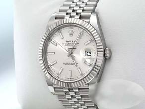 Thumbnail von Rolex Datejust 41 126334 2022 Edelstahl Weissgold 750 Automatik Stahl Stainless Steel 18kt White Gold Jubilé-band Chronometer Oyster