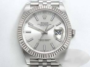  Rolex Datejust 41 126334 2022 Edelstahl Weissgold 750 Automatik Stahl Stainless Steel 18kt White Gold Jubilé-band Chronometer Oyster 