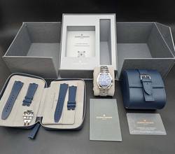Thumbnail von Vacheron Constantin Overseas Dual Time 41mm 7920V/210A-B334 Blue Dial Unworn/New Condition Full Set 4/2026